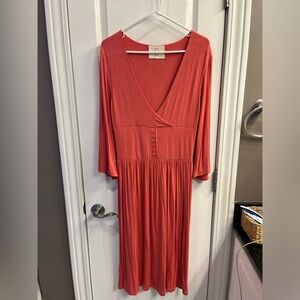 Anthropologie by Organic cotton dress Sm